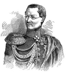 Prince Gortschakoff, General in Chief of the Russian forces in the Danubian principalities 1853