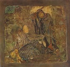 Prince Gotama (Gautama) Cutting Off His Hair (1934-35)