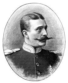 Prince Henry of Battenberg, (1900).Artist: Theodor Prumm