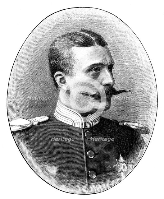Prince Henry of Battenberg, (1900).Artist: Theodor Prumm