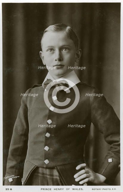 Prince Henry of Wales, c1905-c1909(?).Artist: Lafayette