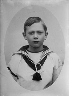 Prince Henry of Wales, in sailor suit, 1910. Creator: Bain News Service