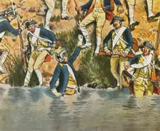 Prince Henry at the Battle of Prague, 6 May 1757, (1936). Creator: Unknown