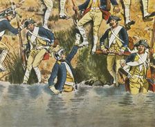 Prince Henry at the Battle of Prague, 6 May 1757, (1936). Creator: Unknown