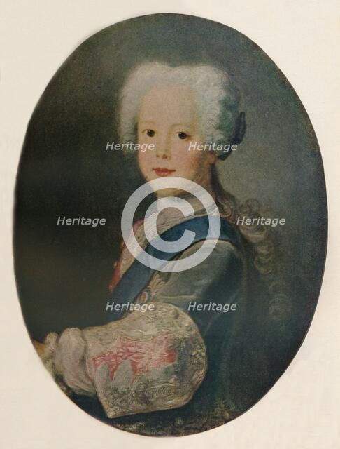 'Prince Henry Benedict Stuart (The Cardinal Duke of York)', 1732 (c1927). Artist: Unknown.