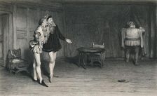 Prince Henry, Poins, and Falstaff. (King Henry IV - First Part) c1870. Creators: William Quiller Orchardson, JC Armytage