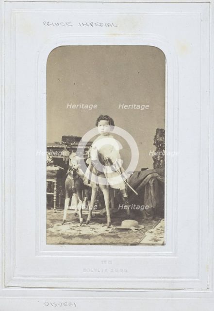 Prince Imperial, c. 1860. Creator: André-Adolphe-Eugène Disdéri.
