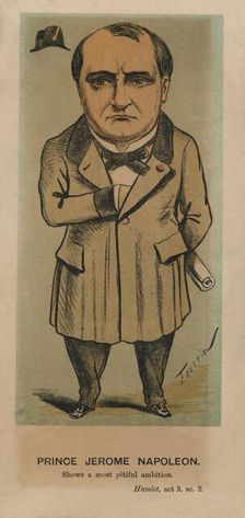 Prince Jerome Napoleon 1874. Creator: Faustin