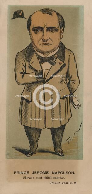 'Prince Jerome Napoleon', 1874. Creator: Faustin.