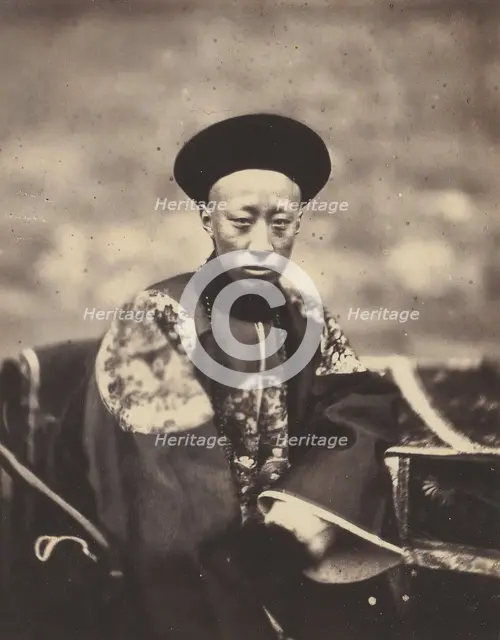 Prince Kung. Emperor of China, 1860. Creator: Felice Beato.
