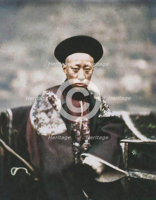 Prince Kung. Emperor of China, 1860. Creator: Felice Beato.