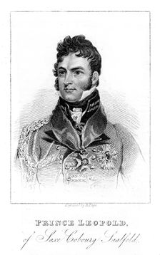 Prince Leopold of Saxe-Coburg-Saalfeld, 1823