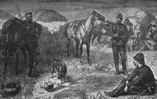 Prince Louis Napoleon and Party Before The Zulu Surprise c1880
