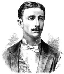 Prince Louis Napoleon, son of the Emperor Napoleon III of France