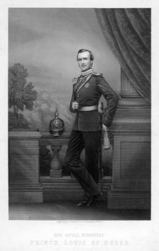 Prince Louis of Hesse, 19th century.Artist: DJ Pound