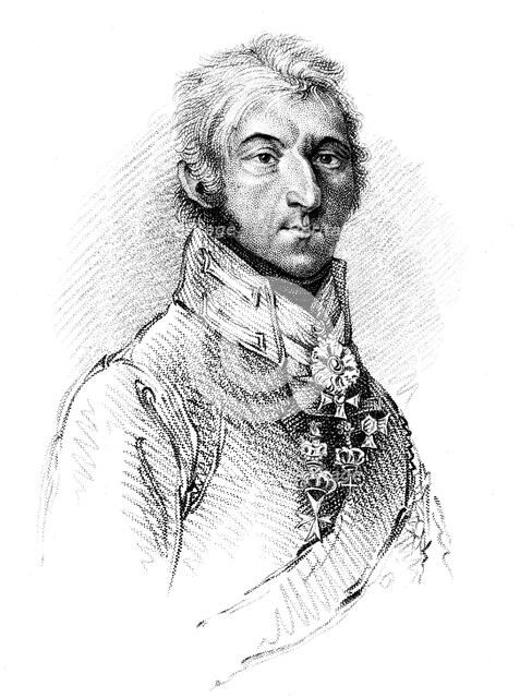 Prince Pyotr Bagration, Russian general. Artist: Unknown