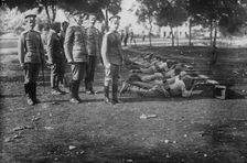 Prince Peter of Mont. and staff, between c1910 and c1915. Creator: Bain News Service