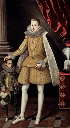 Prince Philip and the Dwarf, Miguel Soplillo, between 1620 and 1621. Creator: Rodrigo de Villandrando