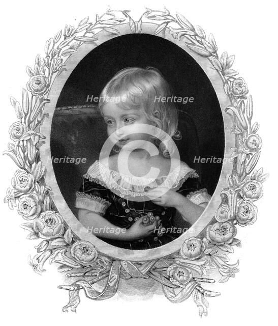 Prince Philippe, Count of Flanders, 19th century.Artist: TA Dean