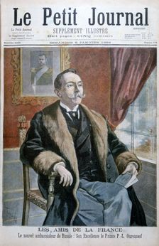 Prince PL Ouroussof, The new Ambassador of Russia, 1898. Artist: Oswaldo Tofani