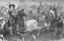 Prince Rupert at Edgehill 23 October 1642, (c1880)