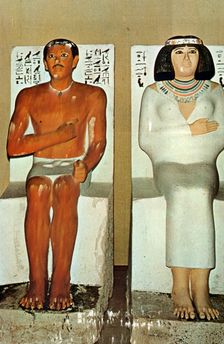 Prince Rahotep and His Wife Nofret, Egypt, 4th Dynasty