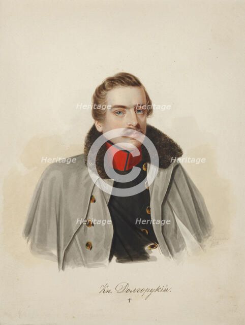 Prince Rostislav Alexeyevich Dolgorukov (1805-1849), 1838.
