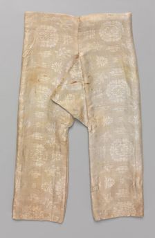 Prince's trousers and lining, 700s. Creator: Unknown