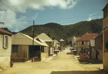 Prince Street, Christiansted, St. Croix, U.S. Virgin Islands, 1941. Creator: Jack Delano