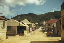 Prince Street, Christiansted, St. Croix, U.S. Virgin Islands, 1941. Creator: Jack Delano