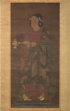 Prince Shotoku at Age Sixteen, 14th century. Creator: Unknown