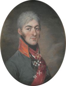 Prince Simon Bagratovich of Bagrationi Imereti (1771-?), 1806. Creator: Keman, Georges Antoine (1765-1830)