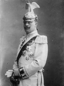 Prince V. Furstenberg in uniform, 1913. Creator: Bain News Service
