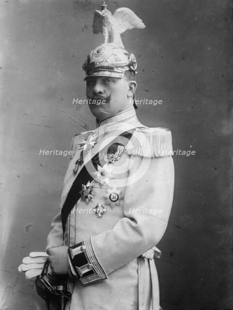 Prince V. Furstenberg in uniform, 1913. Creator: Bain News Service.