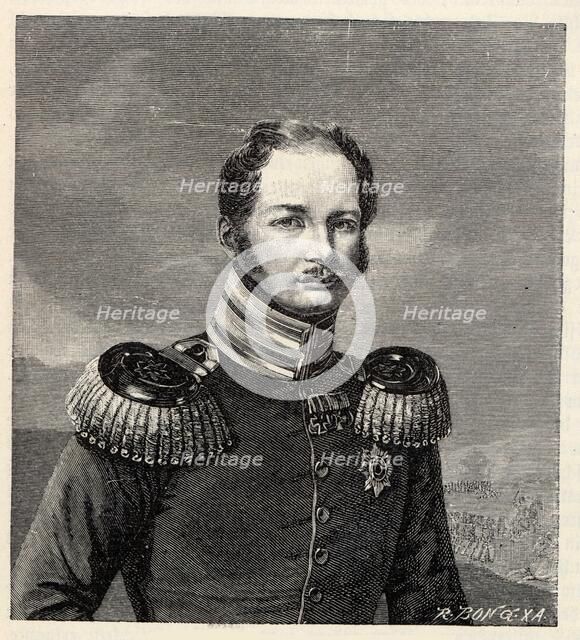 Prince William of Prussia (1797-1888) , 1835. Creator: Bong, Richard (1853-1935).