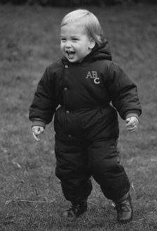 Prince William of Wales, December 1983. Creator: Unknown