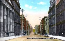Prince William Street, Saint John, New Brunswick, Canada, c1900s