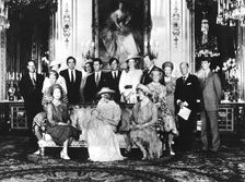 Prince William's Christening, Buckingham Palace, 4th August, 1982. Creator: Unknown