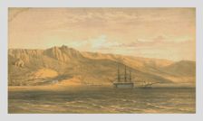 Prince Woronzoff's Palace near Yalta on the South Coast of the Crimea 1854, (1855). Creator: Edmund Walker