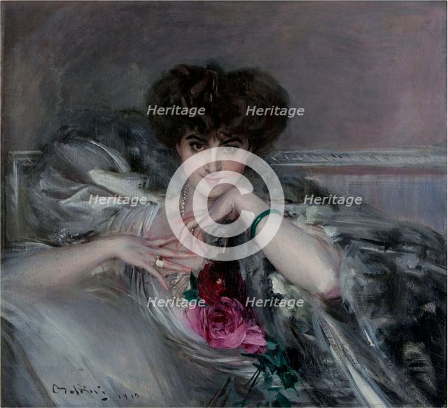 Princess Catherine Radziwill, née Katarzyna Rzewuska, 1910.