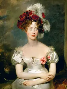 Princess Caroline of Naples and Sicily (1798-1870), Duchesse de Berry. Artist: Lawrence, Sir Thomas (1769-1830)