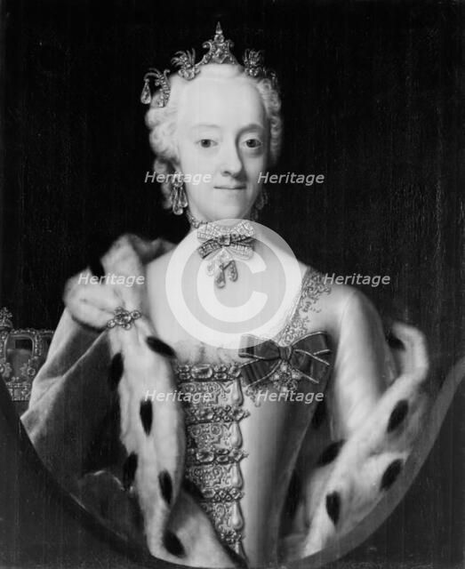 Princess Charlotte Amalie, Daughter of Frederik IV, 1740. Creator: Andreas Møller.