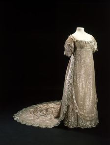 Princess Charlotte's wedding dress, 1816