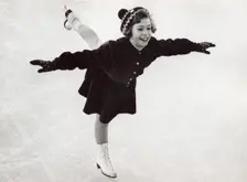 Princess Christina of Sweden, the ice princess, 1953. Creator: Unknown