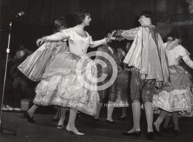 Princess Christina of Sweden at a costume ball, Stockholm, 1962. Artist: Unknown