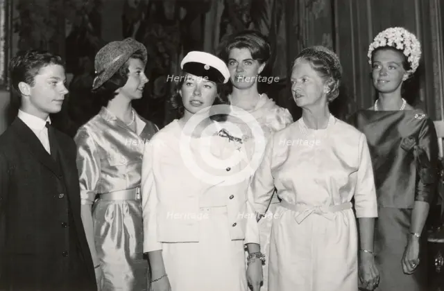 Princess Christina of Sweden celebrates passing her A-levels, 1963. Creator: Unknown.