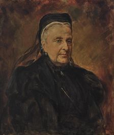 Princess Clémentine of Saxe-Coburg and Gotha, Princess of Orléans (1817-1907) , c. 1900. Creator: Anonymous