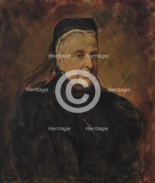 Princess Clémentine of Saxe-Coburg and Gotha, Princess of Orléans (1817-1907) , c. 1900. Creator: Anonymous.