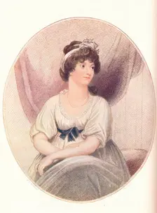 Princess Amelia, (1783-1810), 1797. Youngest daughter of King George III. (1906)