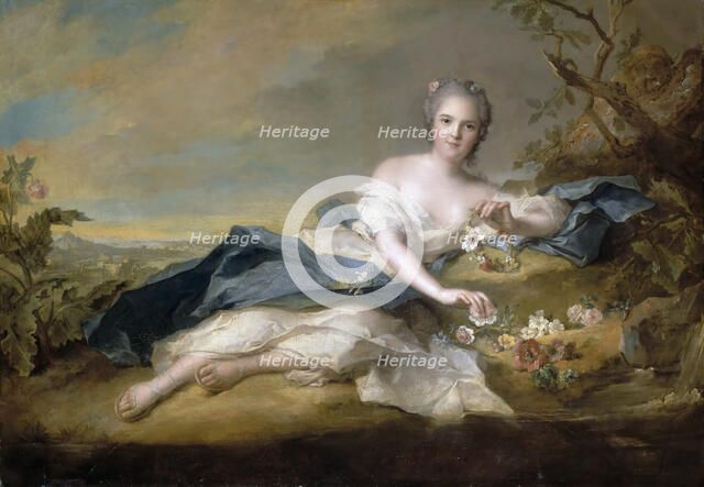 Princess Anne Henriette of France (1727-1752). Artist: Nattier, Jean-Marc (1685-1766)
